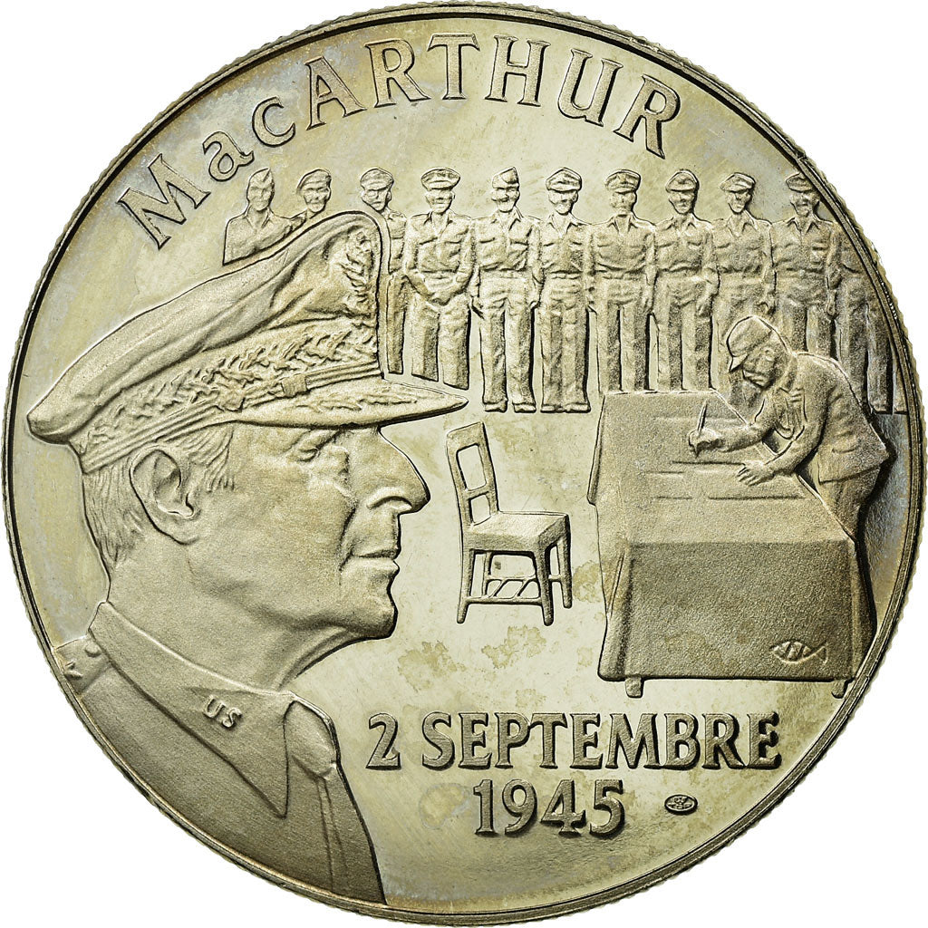 France, Medal, Seconde Guerre Mondiale, Mac Arthur, Jimenez, MS(63)