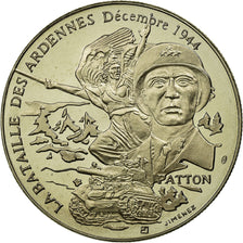 France, Medal, La Bataille Des Ardennes - Décembre 1944 - Patton, Jimenez