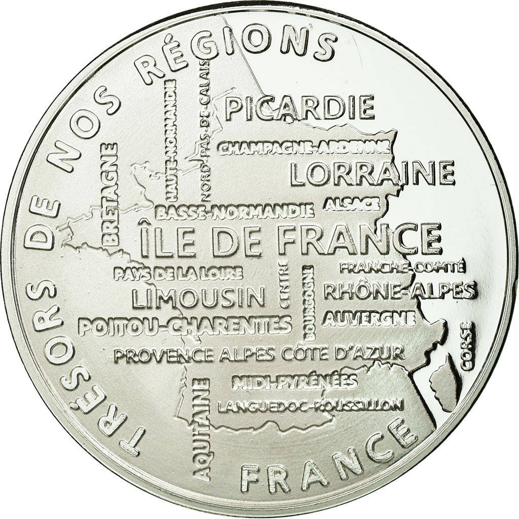 France, Medal, Nos Région, Ile de France, MS(65-70), Silver