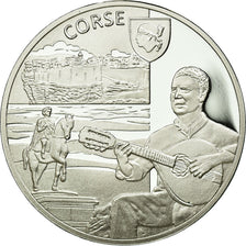 France, Médaille, Régions de France, Corse, FDC, Argent