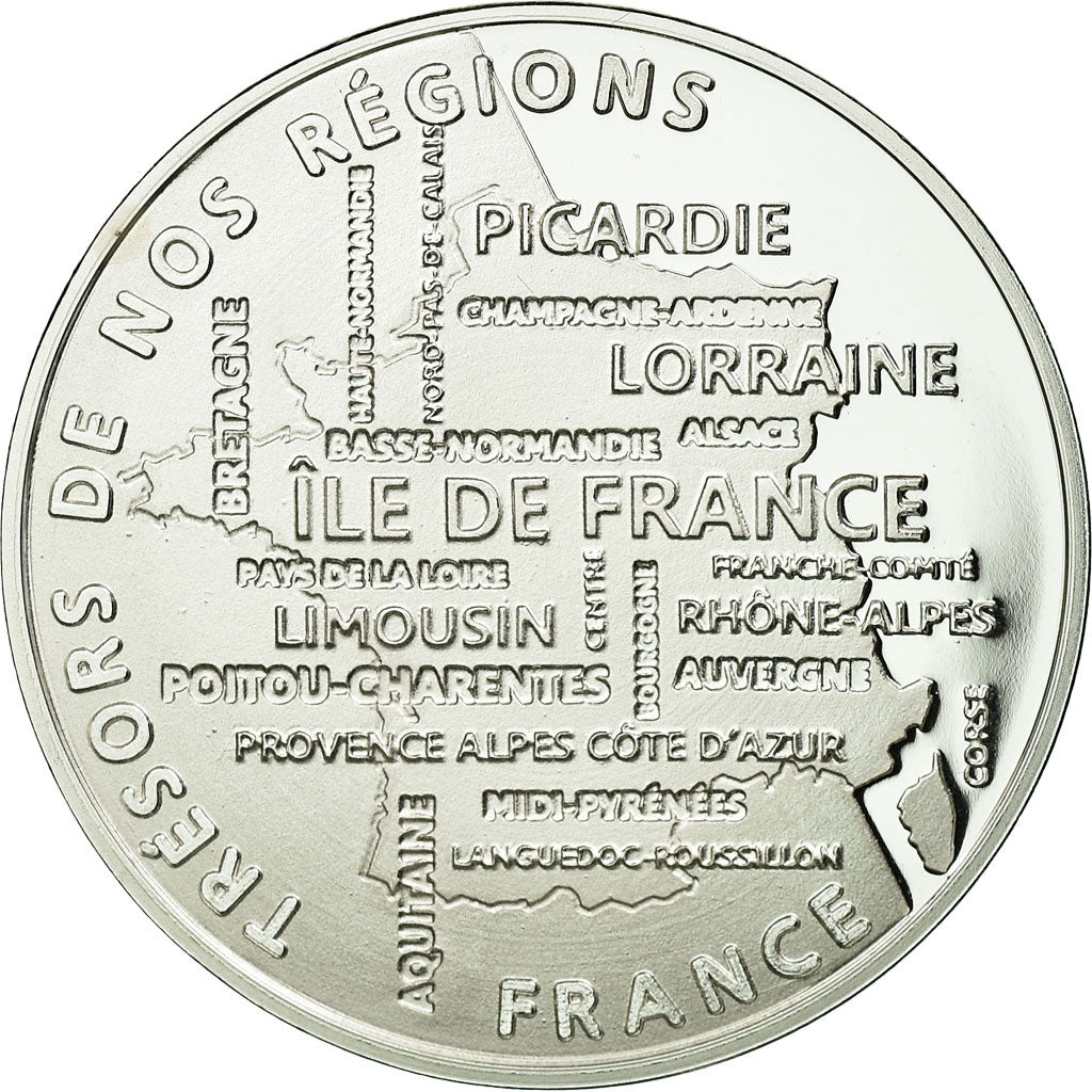 France, Medal, Nos Régions, Bretagne, MS(65-70), Silver