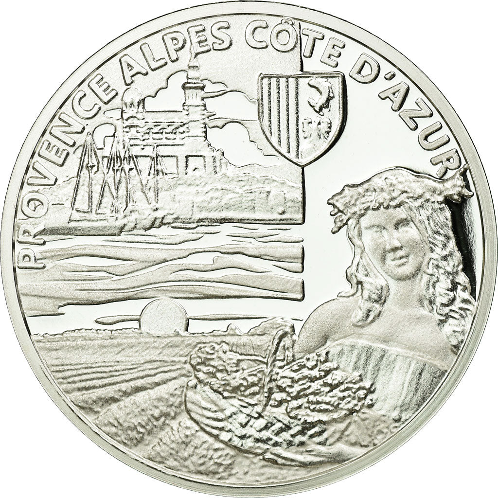 Frankreich, Medaille, Régions de France, Provence Alpes Côte d'Azur, STGL