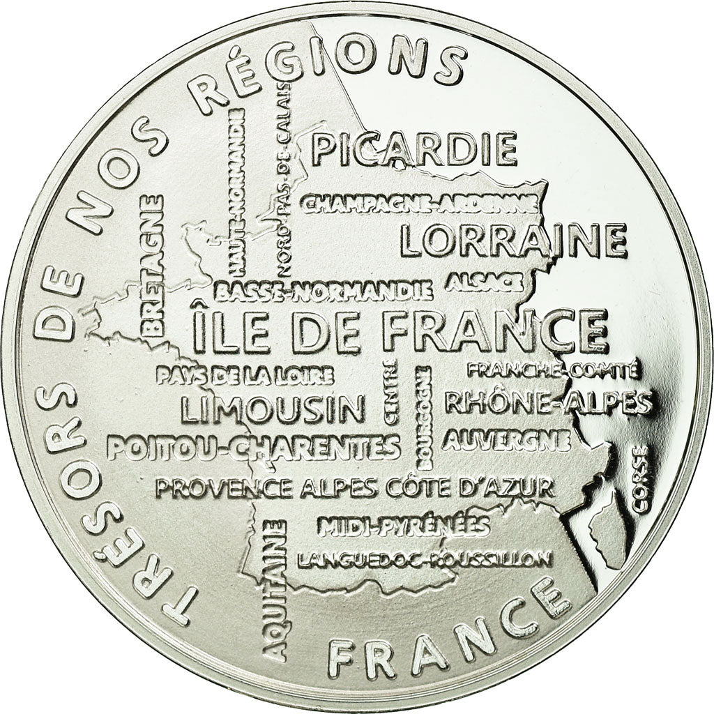 Frankreich, Medaille, Régions de France, Provence Alpes Côte d'Azur, STGL