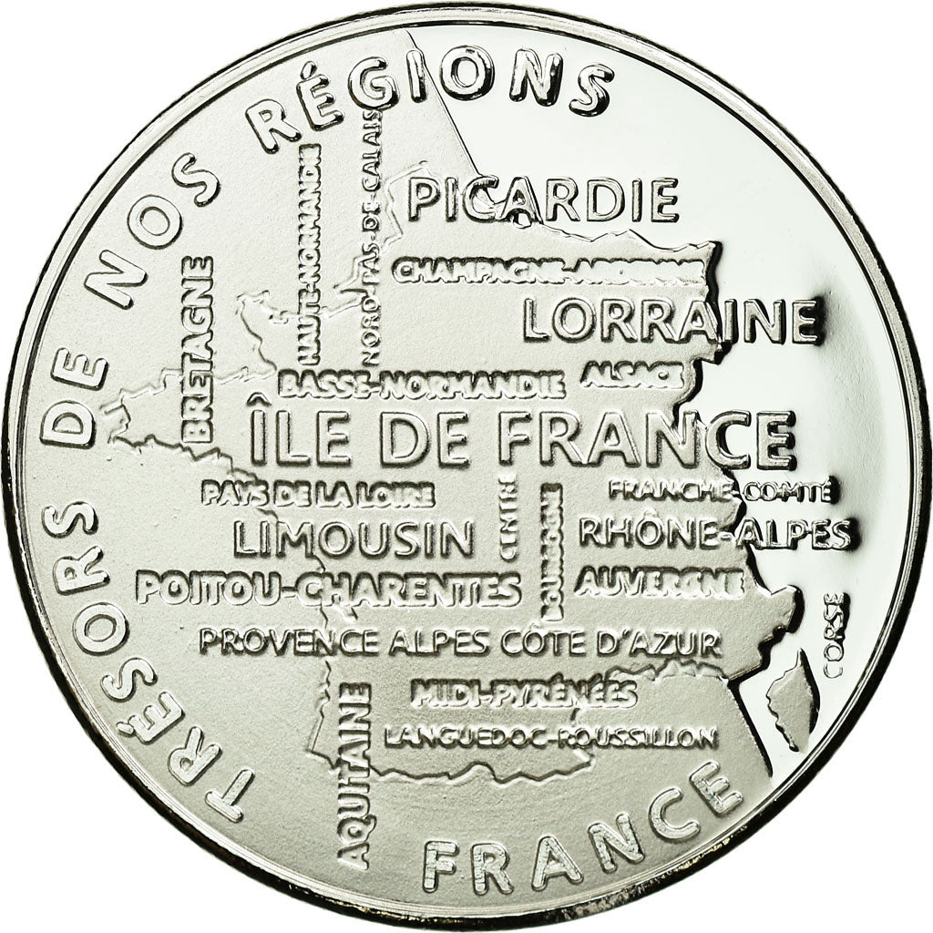 France, Medal, Régions de France, Guyane, MS(65-70), Silver