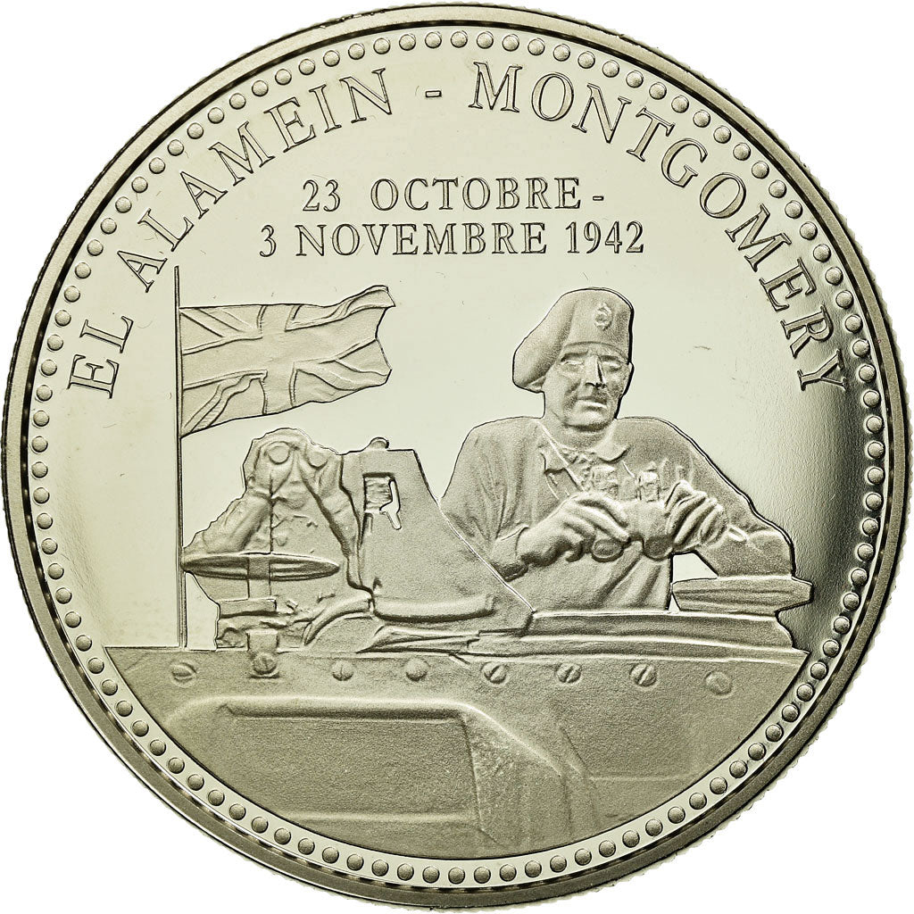 France, Medal, Seconde Guerre Mondiale, El Alamein, Montgomery, Jimenez