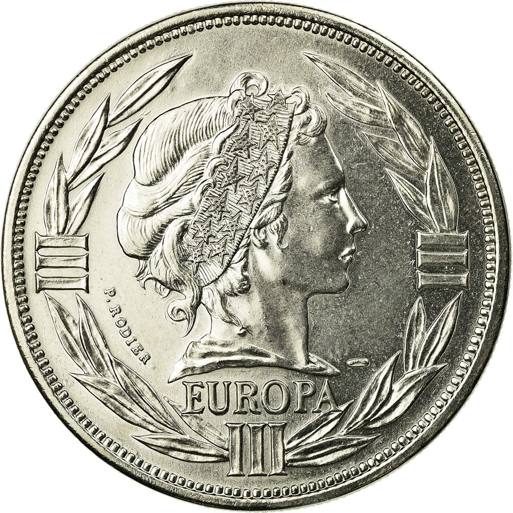 Frankrijk, Medaille, Ecu Europa, Marianne, 1994, Rodier, FDC, Copper-nickel