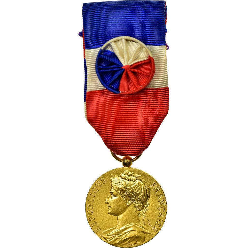 France, Médaille d'honneur du travail, Medal, 1972, Excellent Quality