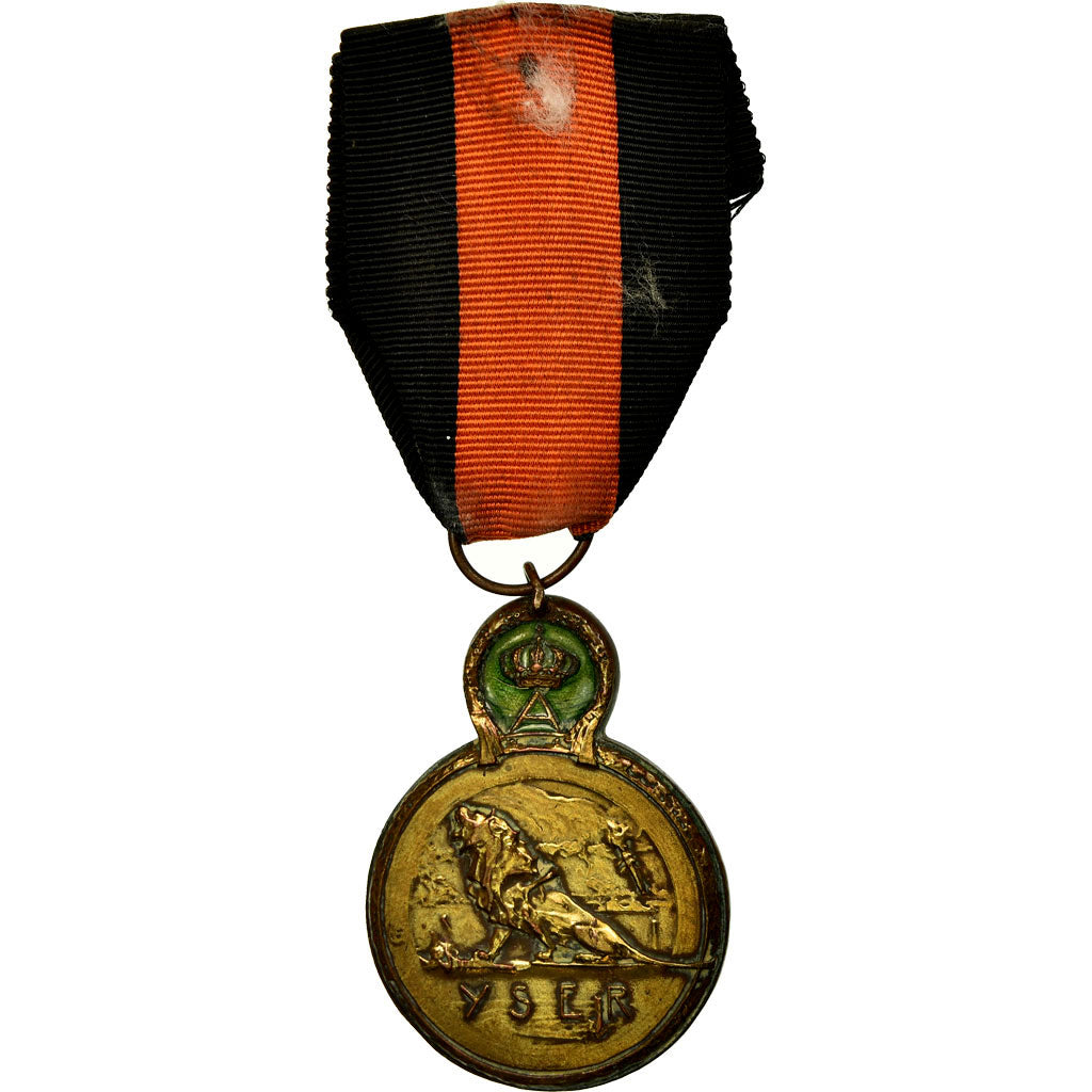 België, Bataille de l'Yser, Medaille, 1914, Excellent Quality, Vloors, Bronze