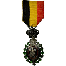 Belgium, Médaille du Travail 2ème Classe, Medal, Excellent Quality, Silvered
