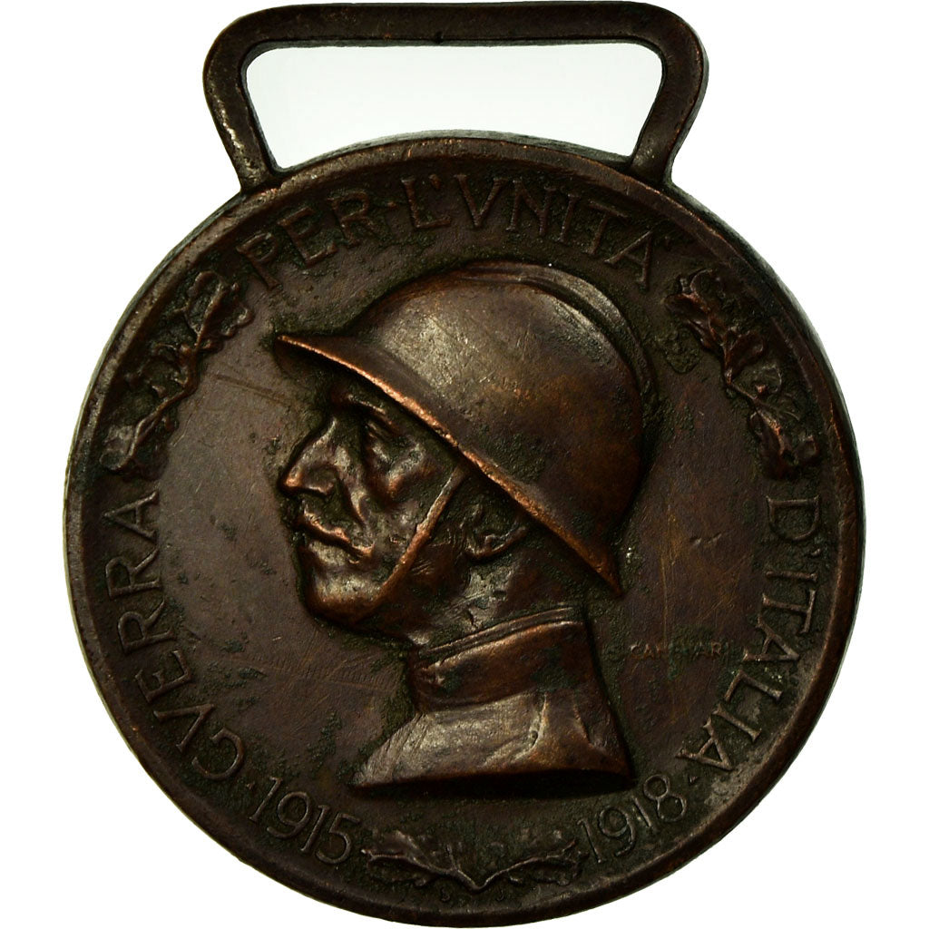 Włochy, Guerra per l'Unita d'Italia, Medal, 1915-1918, Bardzo dobra jakość