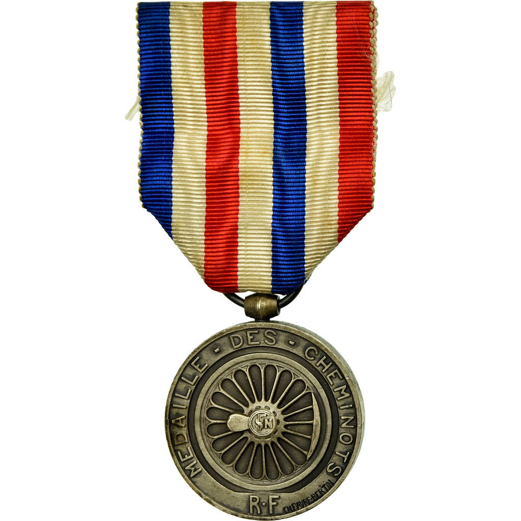 Frankrijk, Médaille des cheminots, Medaille, 1940, Excellent Quality