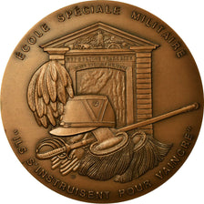 Francia, medaglia, Ecole Spéciale Militaire, Charles de Foucauld, 1942, SPL