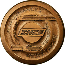 France, Medal, SNCF, Centre d'Essais de Vitry-sur-Seine, Railway, 1983, C.