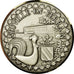 Francja, Medal, Ville de Neuville-en-Ferrain, Nord, MS(63), Brąz posrebrzany