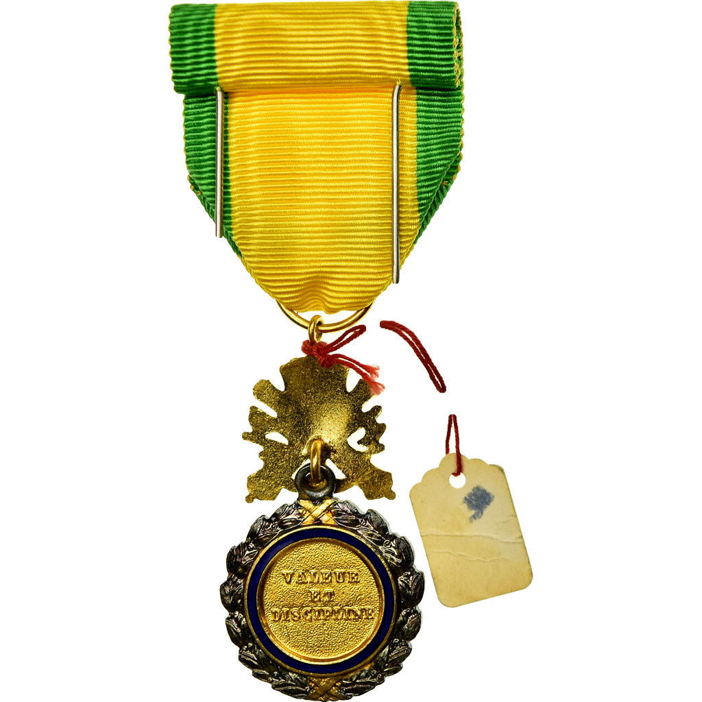 France, Troisième République, Valeur et Discipline, Médaille, 1870, Non
