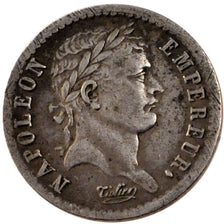 FRANCE, 1/2 Franc, 1808, Paris, VF(30-35), Silver, Gadoury #398, 2.48