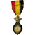 Bélgica, Médaille du Travail 1ère Classe avec Rosace, medalla, Muy buen