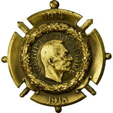 Serbia, Médaille commémorative de Serbie, Medal, 1918, Excellent Quality