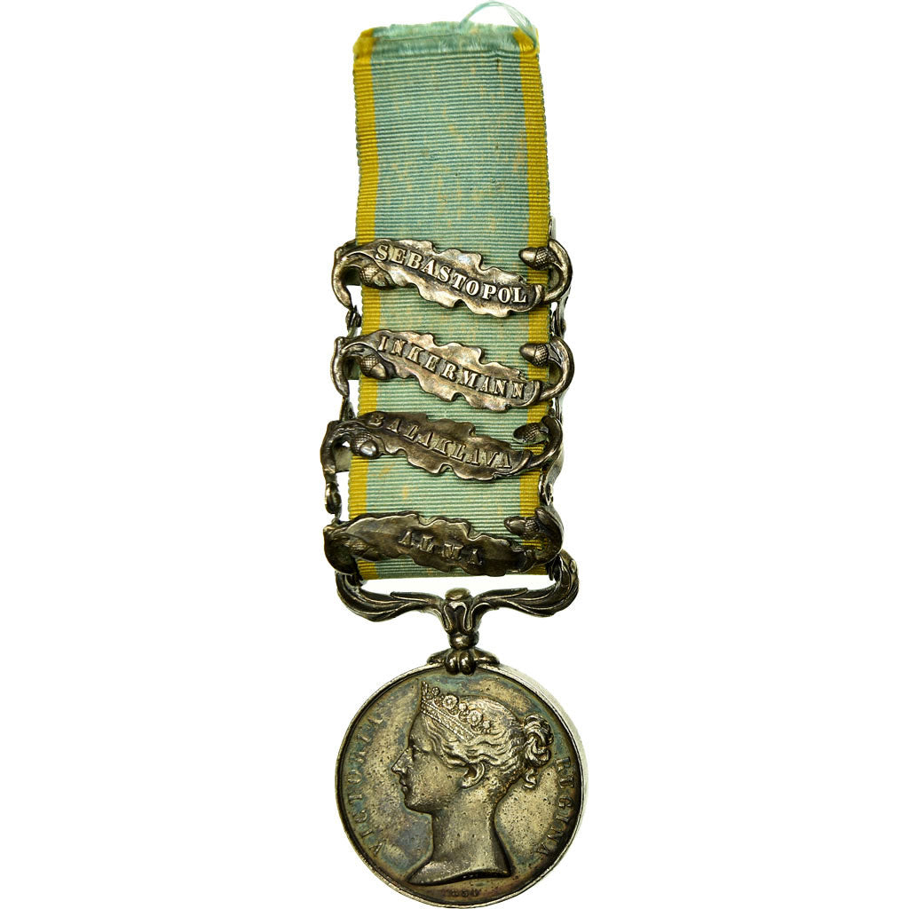 Reino Unido, Guerre de Crimée, Reine Victoria, medalla, 1854, Excellent