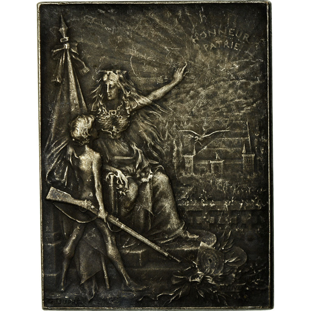 France, Medal, Union des Sociétés de Tir de France, Dupré, AU(50-53)