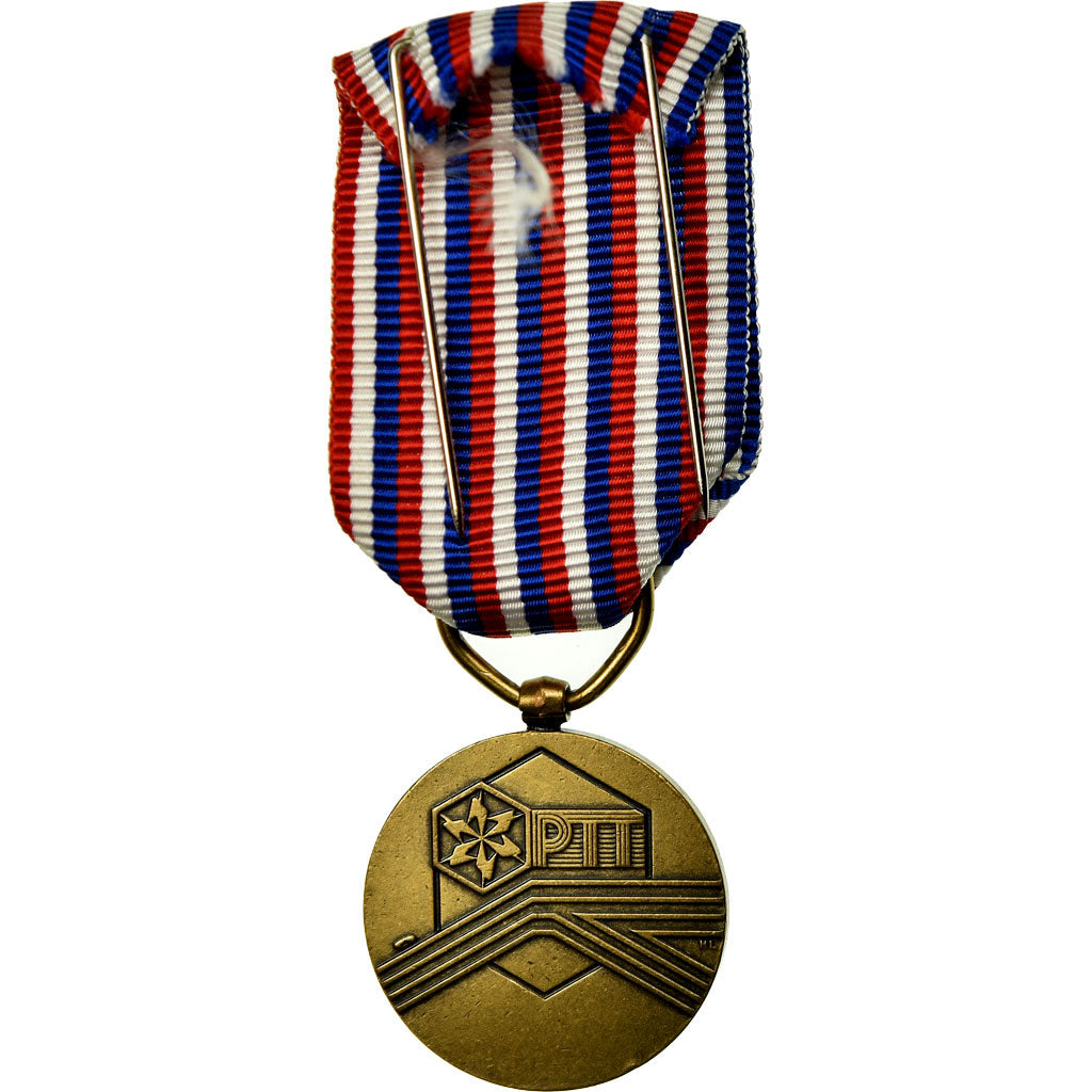 Frankrijk, P.T.T, République Française, Medaille, Niet gecirculeerd