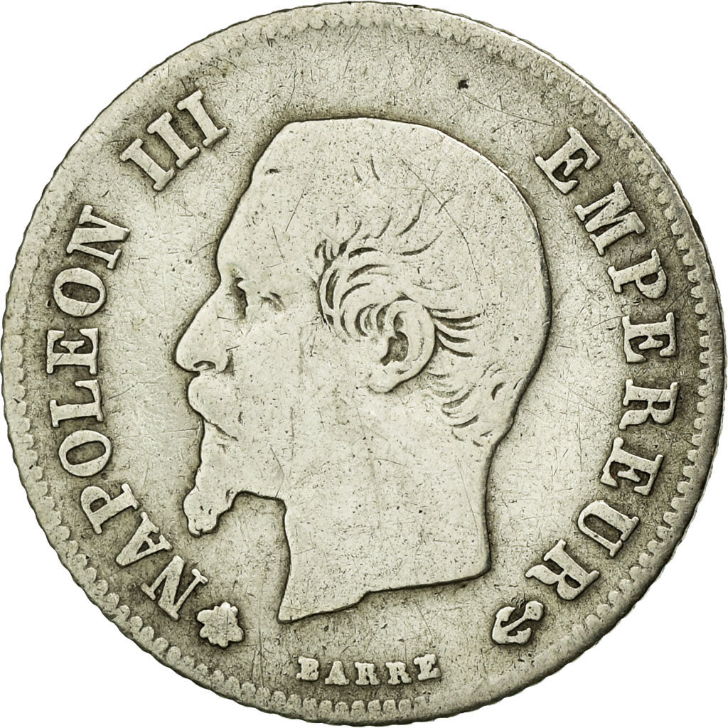 Münze, Frankreich, Napoleon III, Napoléon III, 20 Centimes, 1860, Strasbourg