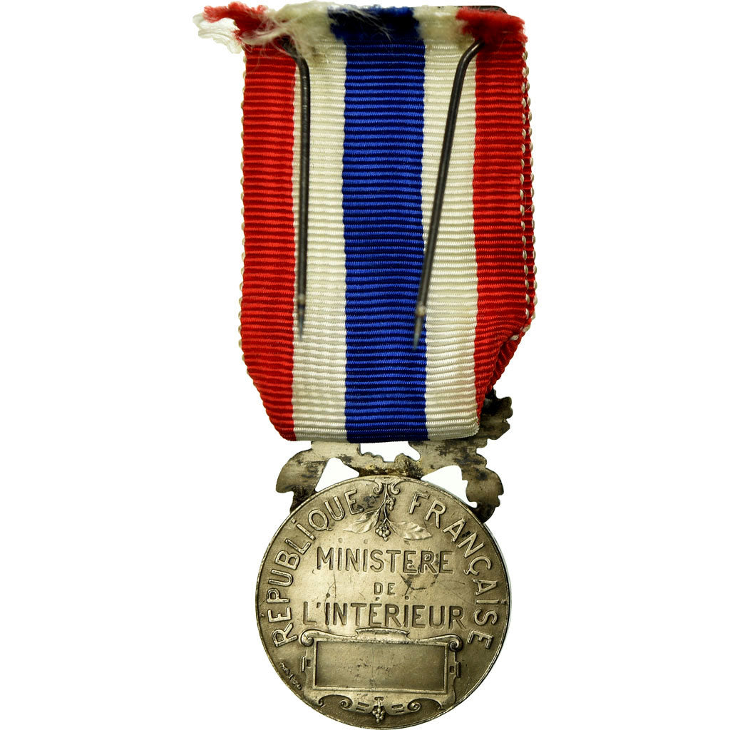 France, Police Française, Ministère de l'Intérieur, Medal, Excellent Quality
