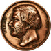 France, Medal, Louis-Philippe, Eugène Sue, 1846, Rogat, EF(40-45), Copper