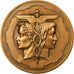 France, Medal, Chambre de Commerce et d'Industrie de Rouen, 1978, Coeffin