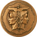 France, Medal, Chambre de Commerce et d'Industrie de Rouen, 1978, Coeffin