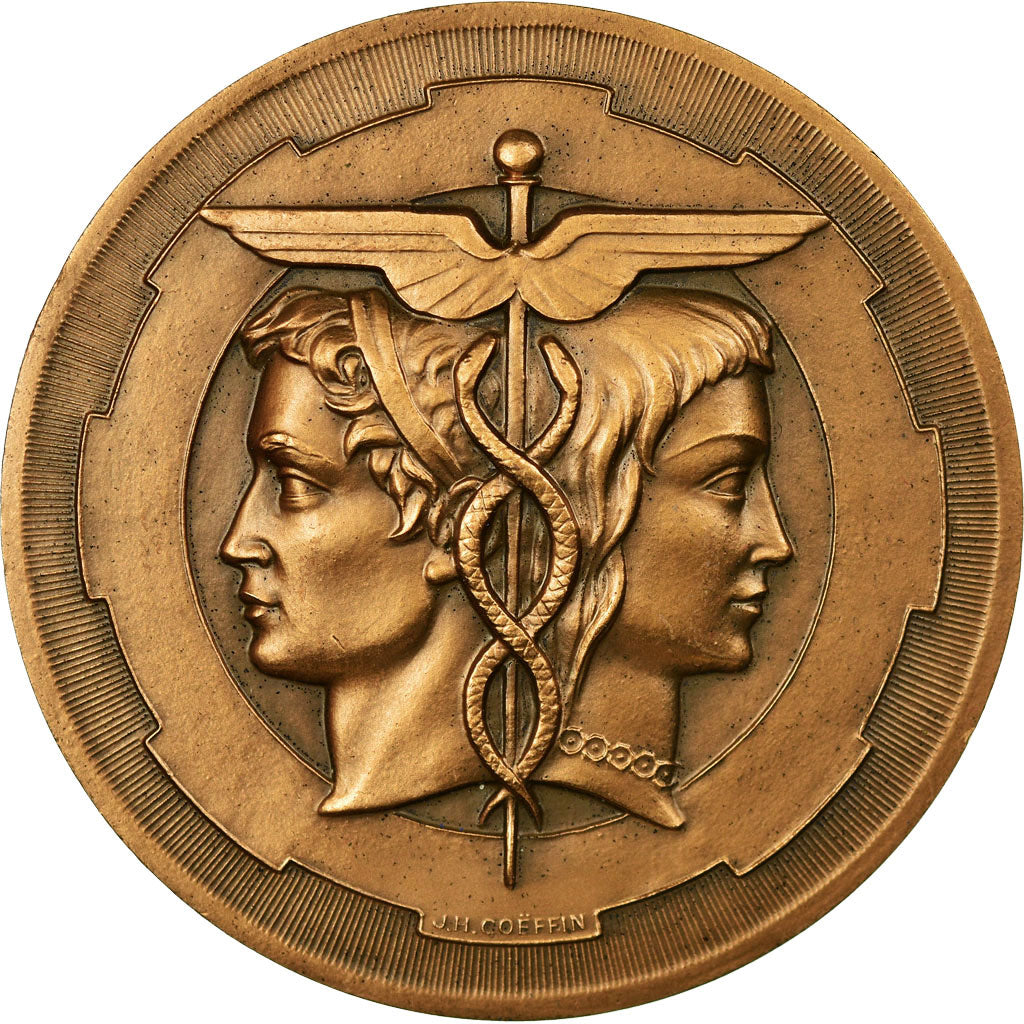 France, Médaille, Chambre de Commerce et d'Industrie de Rouen, 1978, Coeffin