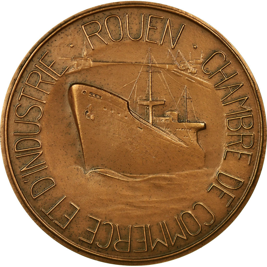 France, Médaille, Chambre de Commerce et d'Industrie de Rouen, 1978, Coeffin