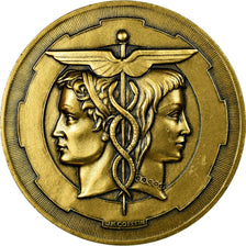 Francia, medaglia, Chambre de Commerce et d'Industrie de Rouen, 2003, Coeffin