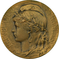 France, Médaille, Ville d'Auby-les-Douai, Nord, Mattei, SUP, Bronze