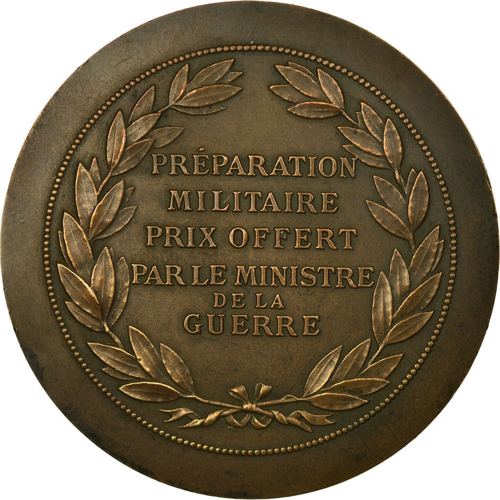 France, Medal, Préparation Militaire, Offert par le Ministre de la Guerre