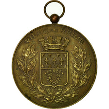 França, Medal, Concours International de Pêche, Reims, 1934, AU(55-58), Bronze