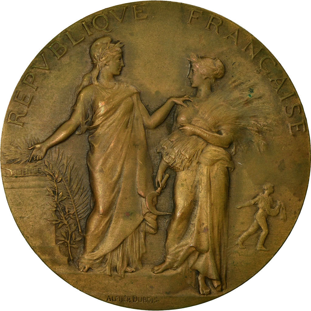 France, Medal, Agriculture, Intensification de la Production du Blé, 1922-1923