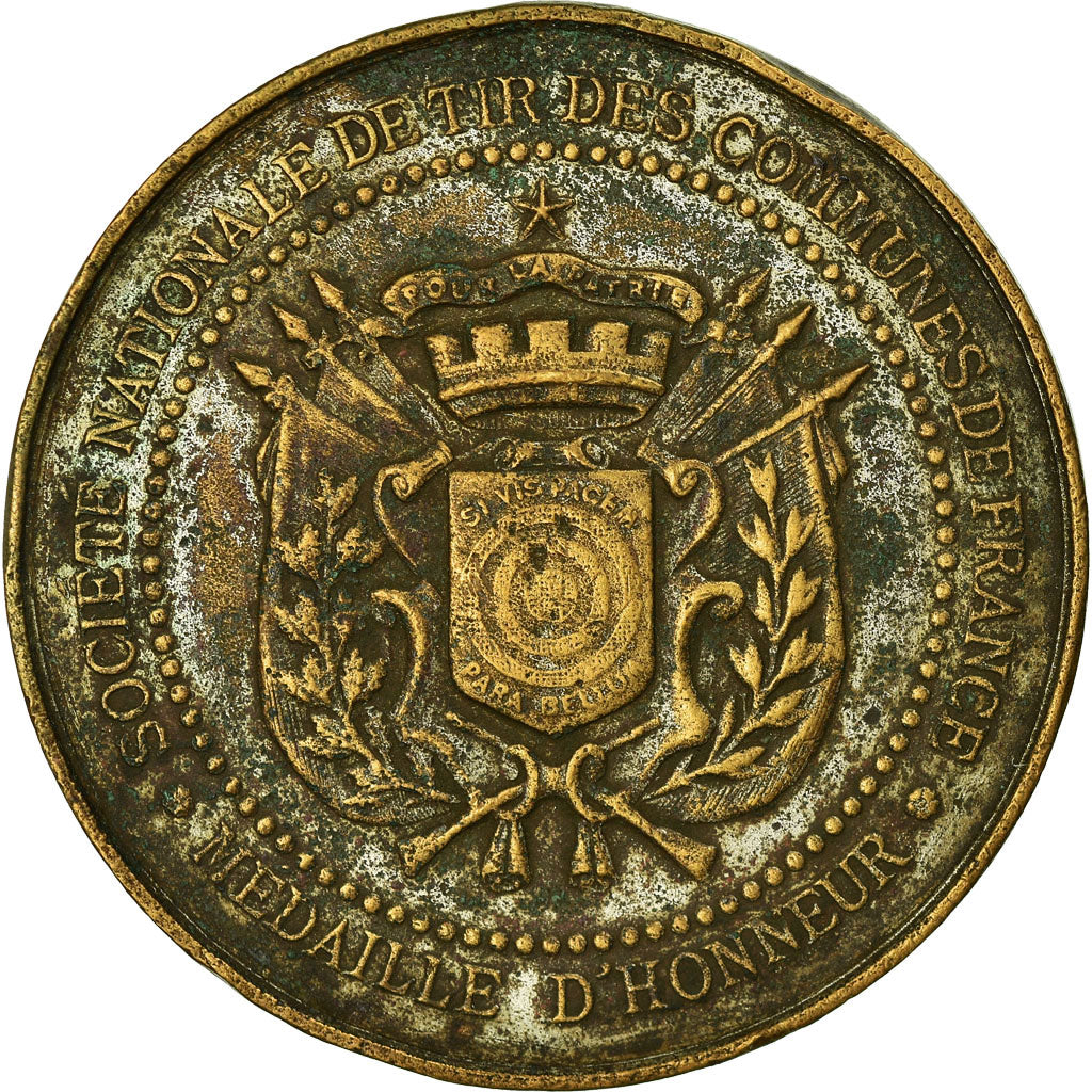 France, Medal, Société Nationale de Tir des Communes de France, VF(20-25)