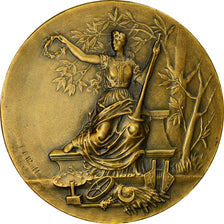 France, Medal, Art Nouveau, Agriculture, Mattei, MS(63), Bronze