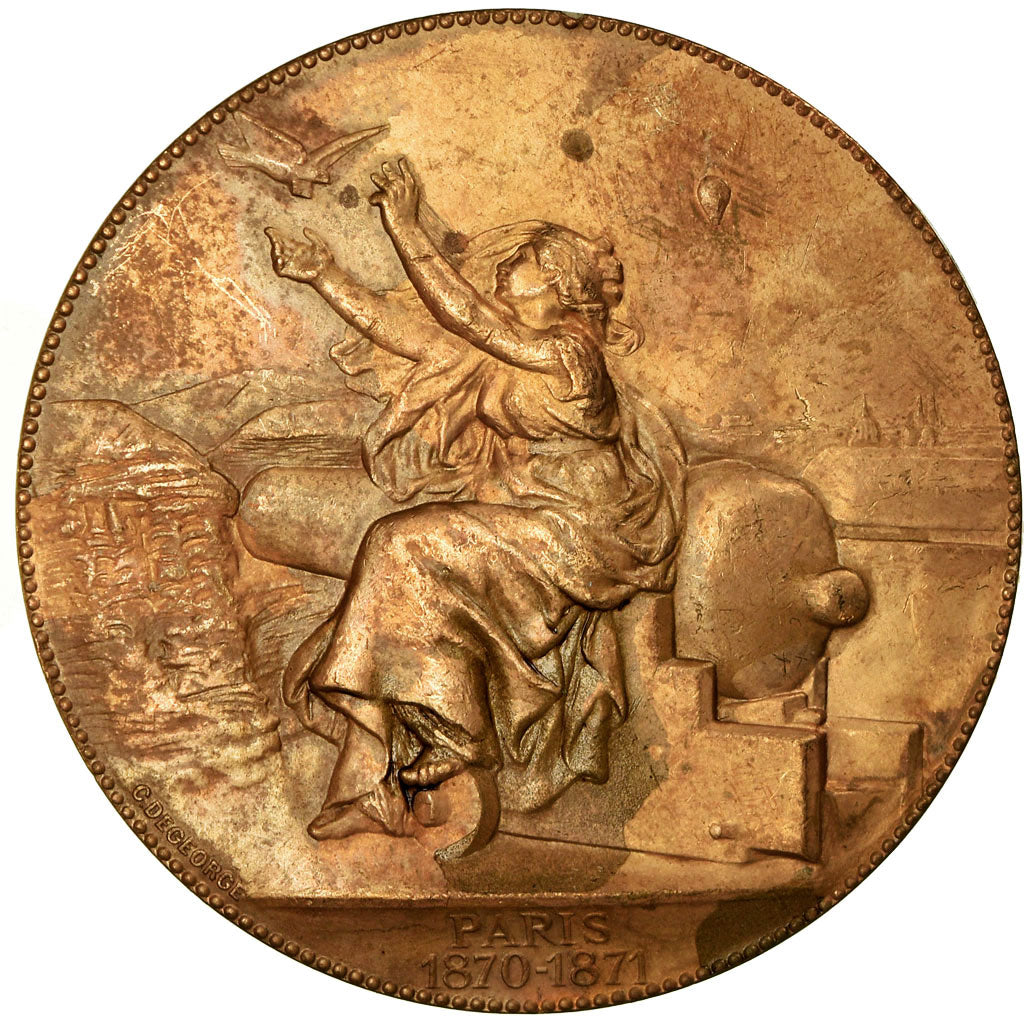 Francia, medaglia, Ministère de la Guerre, Communications aériennes