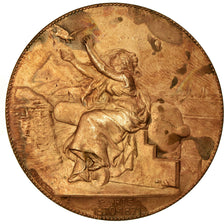 Francia, medalla, Ministère de la Guerre, Communications aériennes, 1870-1871