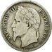 Moneta, Francja, Napoleon III, Napoléon III, Franc, 1867, Strasbourg