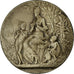 Francja, Medal, Art Nouveau, Musique, 1947, Dubois.H, AU(50-53), Brąz