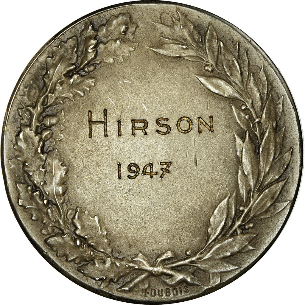 Francja, Medal, Art Nouveau, Musique, 1947, Dubois.H, AU(50-53), Brąz
