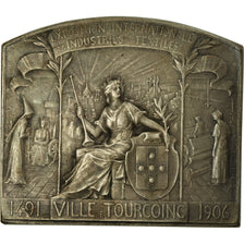 Francia, medaglia, Exposition Internationale des Industries Textiles, Tourcoing