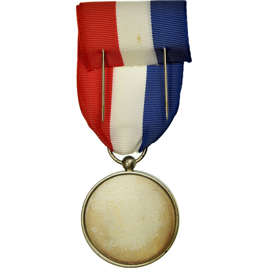 France, Musique, Fanfare, Medal, Excellent Quality, Silvered bronze, 33