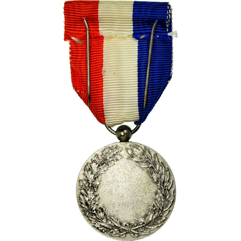 France, Musique, Fanfare, Medal, Excellent Quality, Silvered bronze, 36