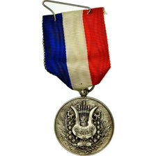 França, Musique, Fanfare, Medal, 1983, Qualidade Excelente, Bronze Prateado, 36