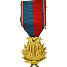 France, Confédération Musicale de France, Médaille, Non circulé, Gilt