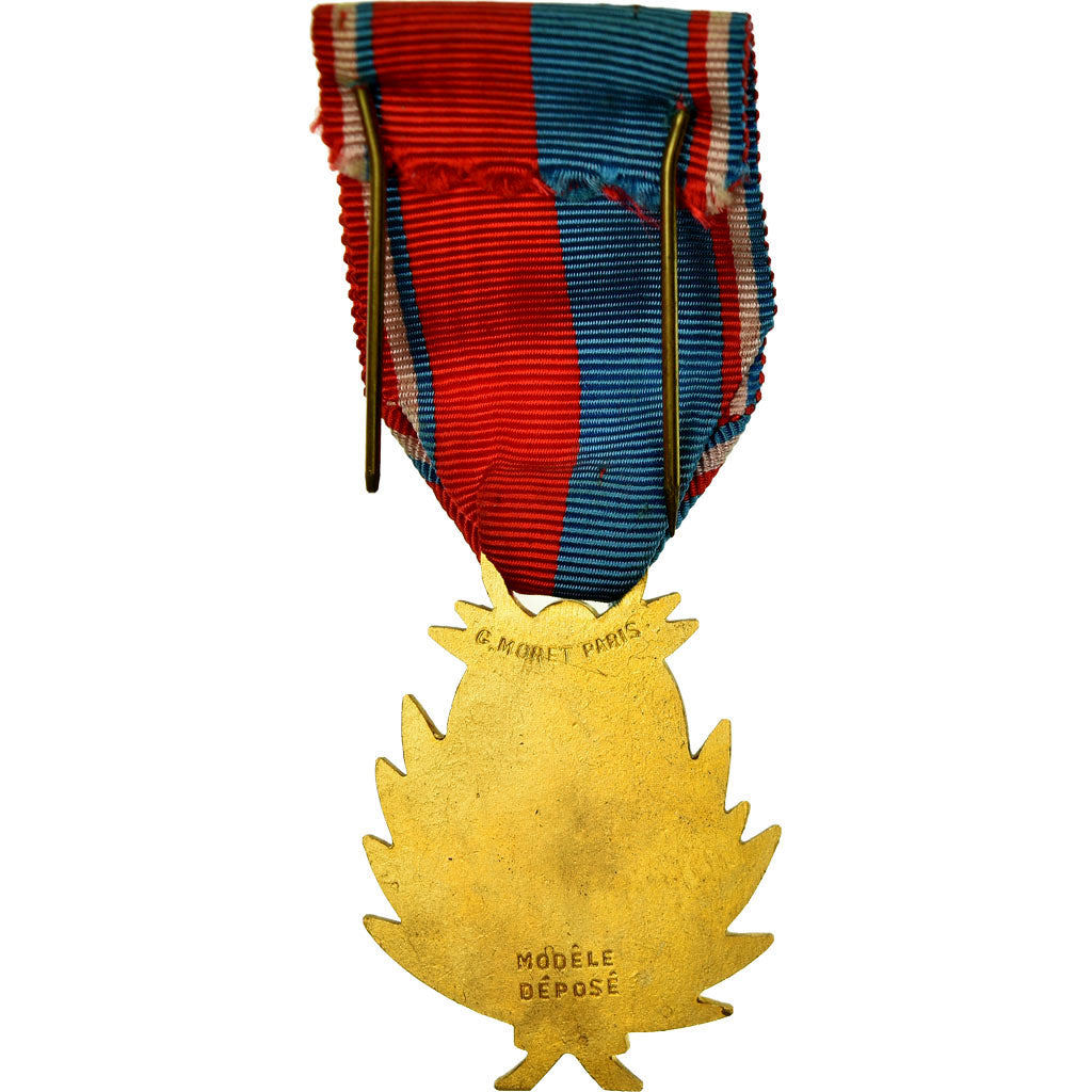 France, Confédération Musicale de France, Médaille, Non circulé, Gilt